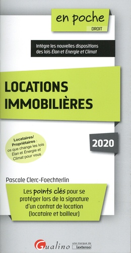 Locations immobilières  Edition 2020