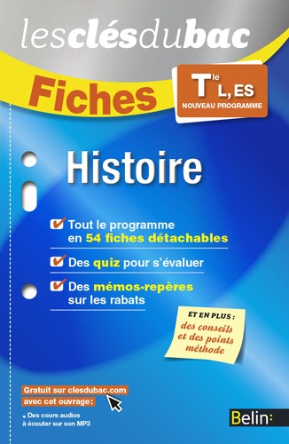 Pascale Dayries et Elodie Lequain - Histoire Tles L, ES.