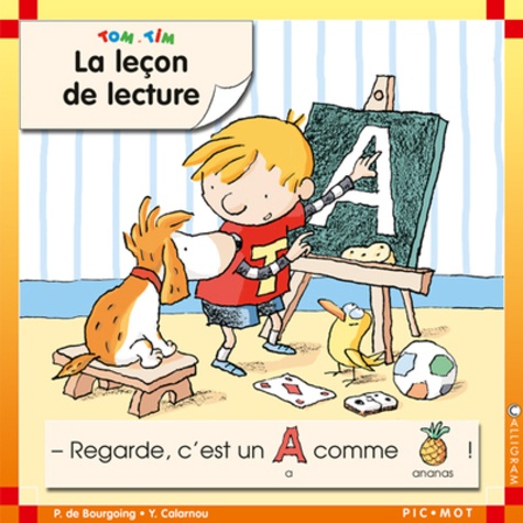 Pascale de Bourgoing et Yves Calarnou - Tom et Tim Tome 21 : La leçon de lecture.