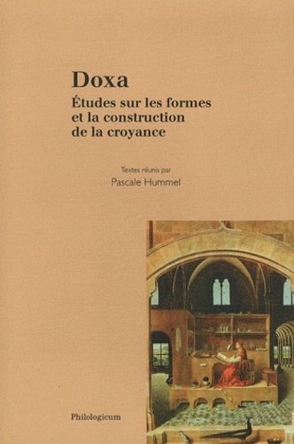 Pascale Hummel-Israel - Doxa - Etudes sur les formes et la construction de la croyance.