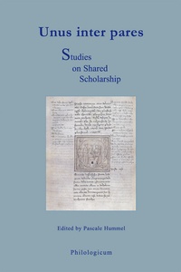 Pascale Hummel-Israel - Unus inter pares - Studies on Shared Scholarship.