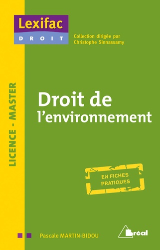 Pascale Martin-Bidou - Droit de l'environnement - Licence & Master.