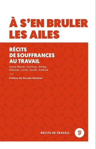 A s'en brûler les ailes. Récits de souffrances au travail