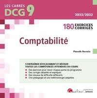 Pascale Recroix - Comptabilité DCG 9 - 180 exercices corrigés.