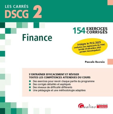 Finance DSCG 2. 135 exercices corrigés pour réviser et s'entraîner