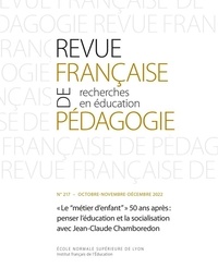 Téléchargement gratuit de jar ebook mobile Revue francaise de pedagogie, n 217/2022.   le 