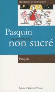 Pasquin concentré non sucré