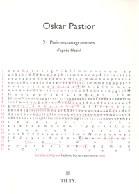 21 poèmes-anagrammes d'après Hebel