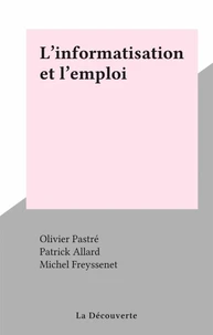 L'Informatisation et l'emploi
