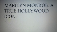  Pat Dwyer - Marilyn Monroe. A True Hollywood Icon..