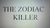 The Zodiac Killer
