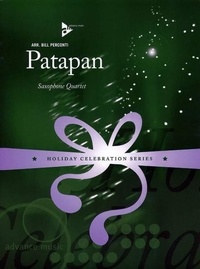 Bill Perconti - Holiday Celebration Series  : Patapan - 4 saxophones (SATBar). Partition et parties..