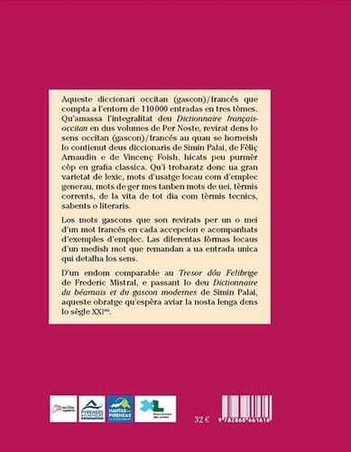 Diccionari occitan francés (Gasconha). Tome 2, E-N