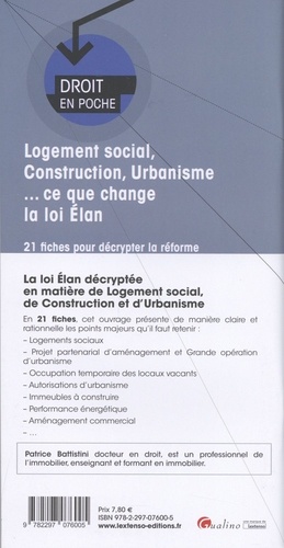 Logement social, construction, urbanisme... ce que change la loi Elan. 21 fiches pour décrypter la réforme