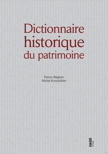 Dictionnaire historique du patrimoine