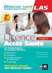 Patrice Bourgeois et Giovanni Fumelli - LAS - Licence Accès Santé - Tome 1 - 2e édition.