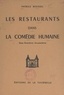 Patrice Boussel - Les restaurants dans "La comédie humaine" - Seize illustrations documentaires.