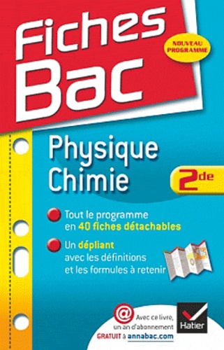 Patrice Brossard - Physique-Chimie 2de.