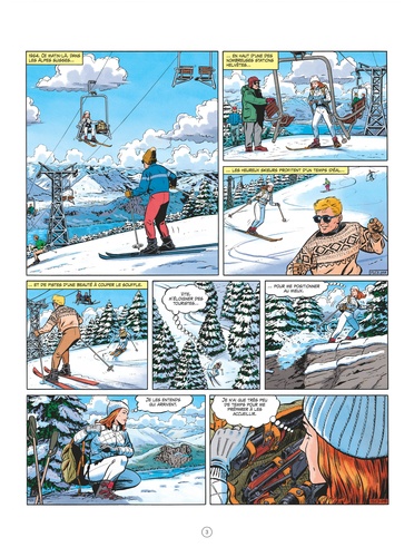 Une aventure "Classic" de Tanguy et Laverdure Tome 3 Coups de feu dans les Alpes