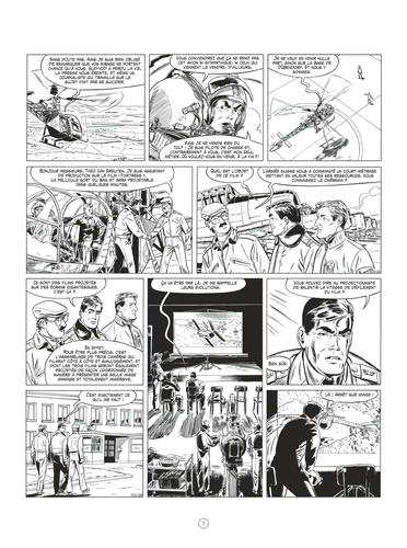 Une aventure "Classic" de Tanguy et Laverdure Tome 4 Le pilote qui en savait trop -  -  Edition spéciale en noir & blanc