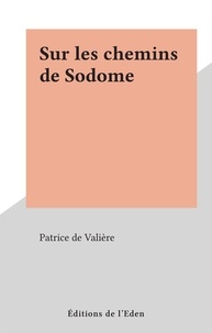 Patrice de Valière - Sur les chemins de Sodome.