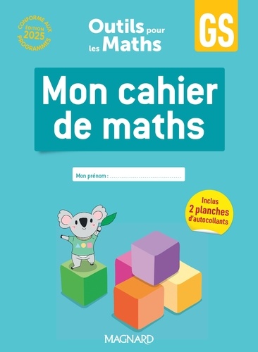 Mon cahier de maths GS - Cahier de Patrice Gros - Grand Format - Livre ...