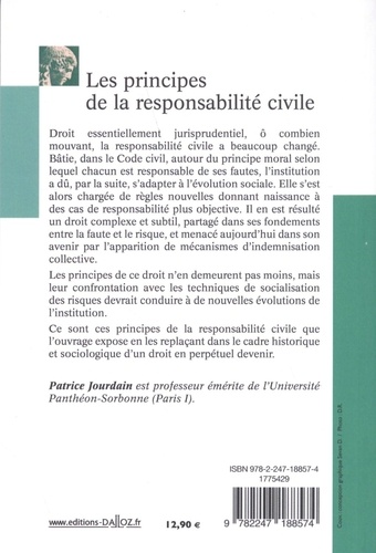 Les principes de la responsabilité civile 10e édition