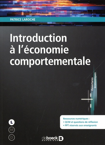 Introduction à l'économie comportementale 1e édition