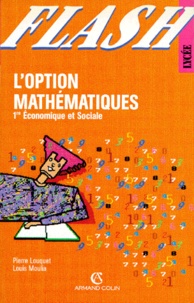 Patrice Melchior et Daniel Fredon - L'option mathématiques, 1re économique et sociale.
