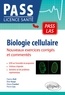 Patrice Roll et Elise Kaspi - Biologie cellulaire - Nouveaux exercices corrigés et commentés.