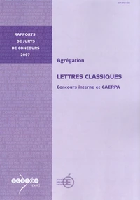 Agrégation Lettres classiques