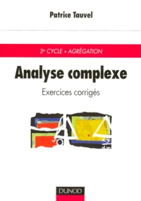 Analyse Complexe. Exercies Corriges