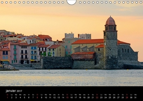Le port de Collioure (Calendrier mural 2017 DIN A4 horizontal). Un fort beau port (Calendrier mensuel, 14 Pages )
