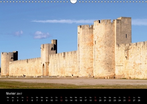Remparts (Calendrier mural 2017 DIN A3 horizontal). Les remparts d'Aigues-Mortes (Calendrier mensuel, 14 Pages )