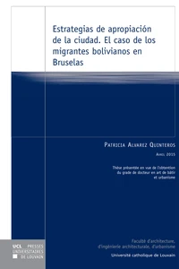 Estrategias de apropiación de la ciudad