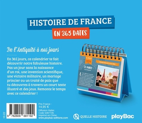 Histoire de France en 365 dates  édition revue et augmentée