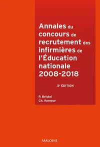 Annales du concours de recrutement des infirmieres de l'Education nationale