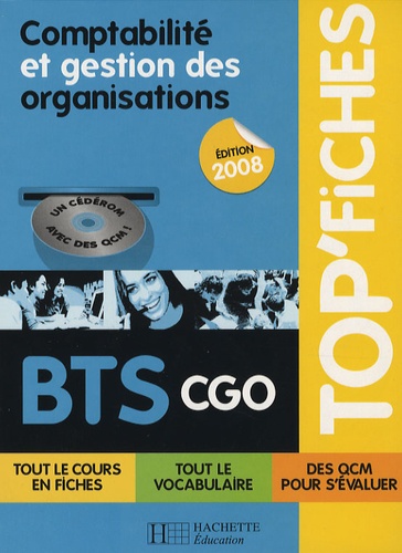 Patricia Charpentier - Comptabilité et gestion des organisations BTS CGO. 1 Cédérom