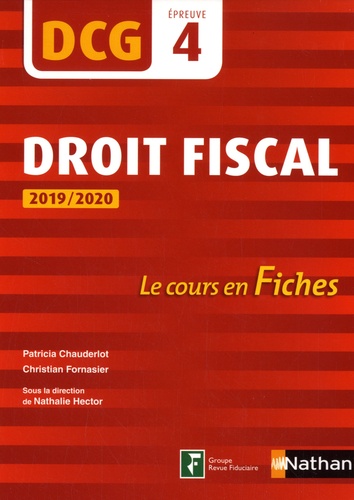 Droit fiscal DCG 4  Edition 2019-2020