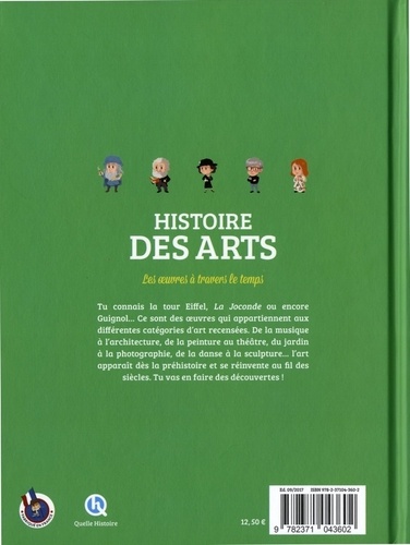 Histoire des arts. Les oeuvres à travers le temps