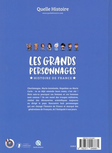 Les grands personnages. Histoire de France