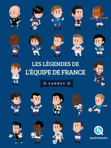 Couverture de Les légendes de l'équipe de France