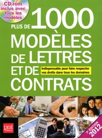 Téléchargements ebook mobipocket gratuits Plus de 1000 modèles de lettres et de contrats 2012