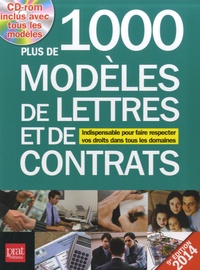 Patricia Gendrey - Plus de 1000 modèles de lettres et de contrats. 1 Cédérom