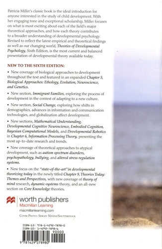 Theories of Developmental Psychology 6th edition