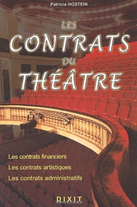 Patricia Hostein - Les contrats du théâtre.