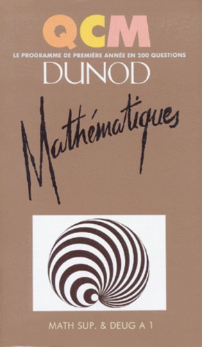 Patricia Hug et François Guénard - Mathématiques - [math sup. et DEUG A 1].