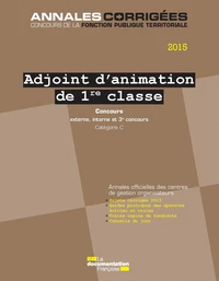 Adjoint d'animation de 1re classe