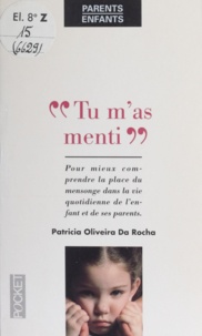 Patricia Oliveira da Rocha - Tu m'as menti.