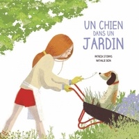 Patricia Storms et Nathalie Dion - Un chien dans un jardin.